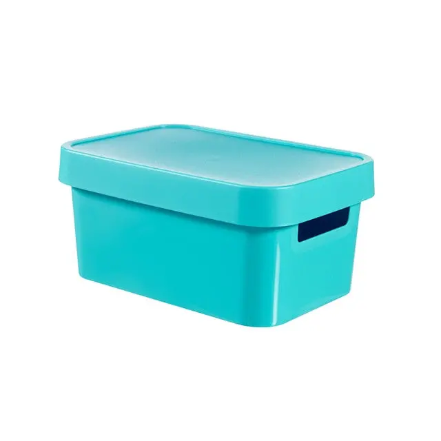 4.5-Liter Minimalist Storage Box With Lid – Small (Infinity) 2
