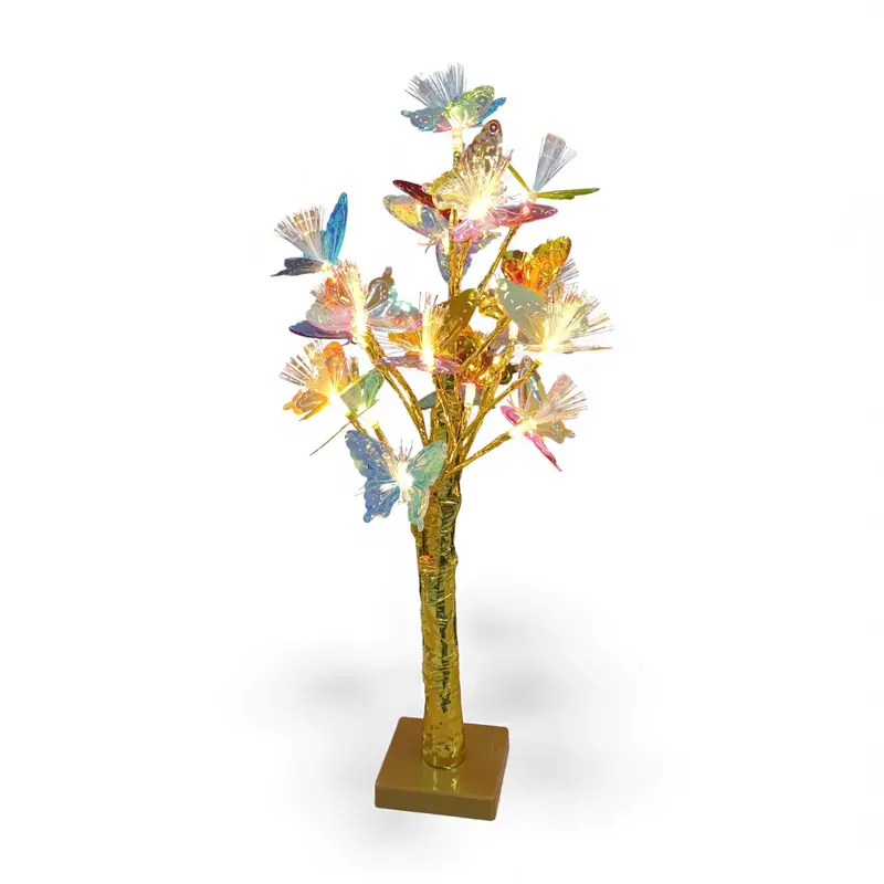 60Cm Multicolor Butterfly Led Tree Light 1