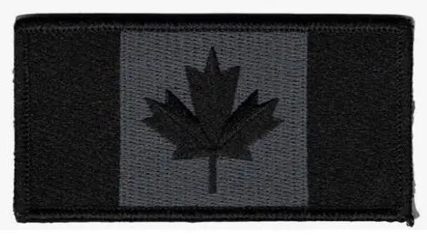 Adhesive-Backed Canada Flag Velcro Patches – Dual-Use Format 1