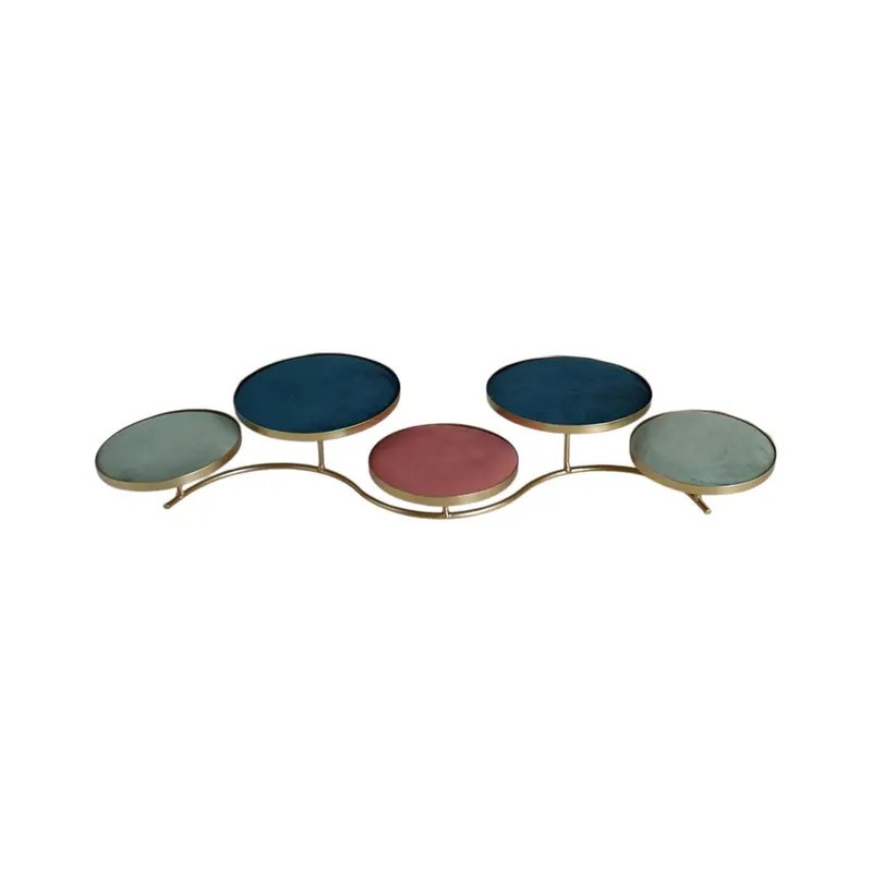 Antalya Gold Platform Jewelry Organizer – Modern Display Stand 1