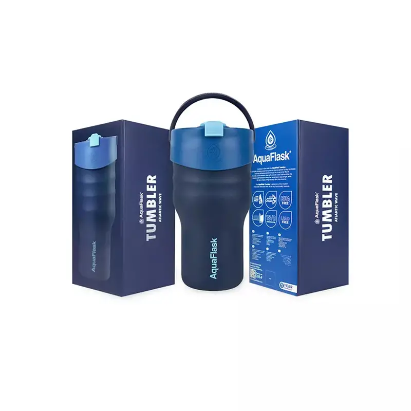 Aquaflask Atlantic Wave 600Ml Tumbler – Ocean-Inspired Stainless Steel Drinkware 1