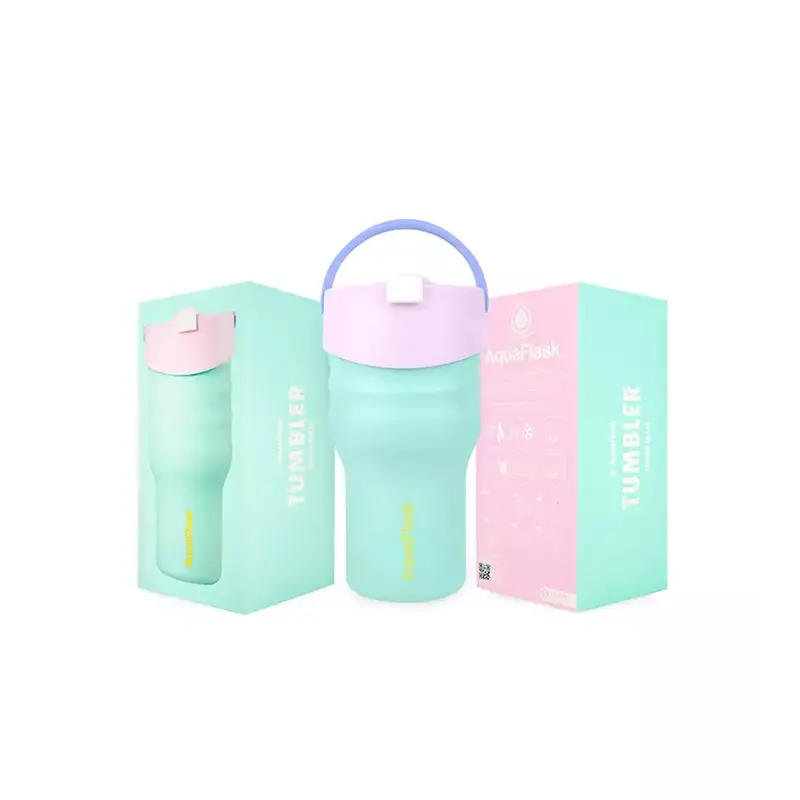 Aquaflask Spring Break 600Ml Tumbler – Lively Mid-Size Insulated Beverage Cup 1