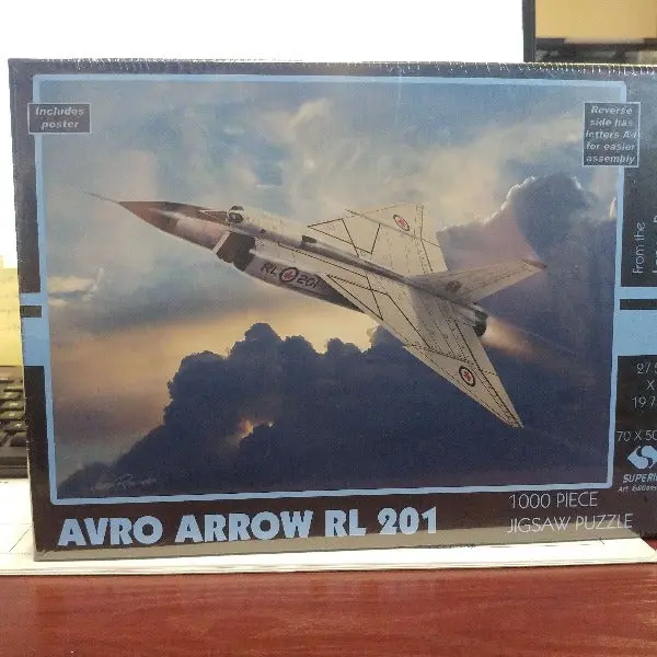 Avro Arrow Rl-201 Jigsaw Puzzle – Canadian Aviation History Theme 1