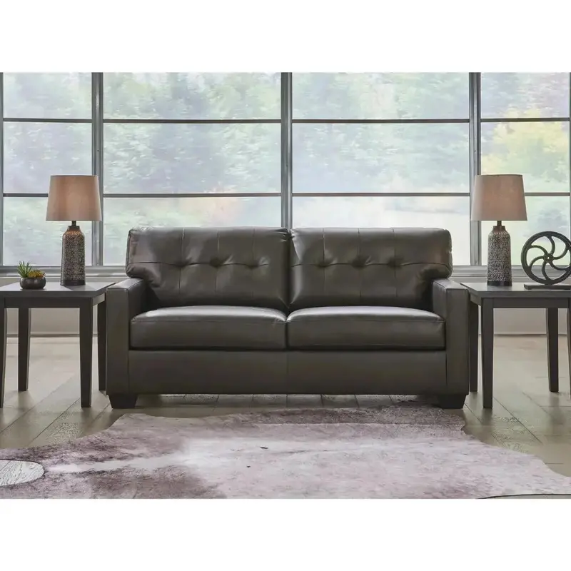 Belziani Storm Gray Three-Seater Sofa 1