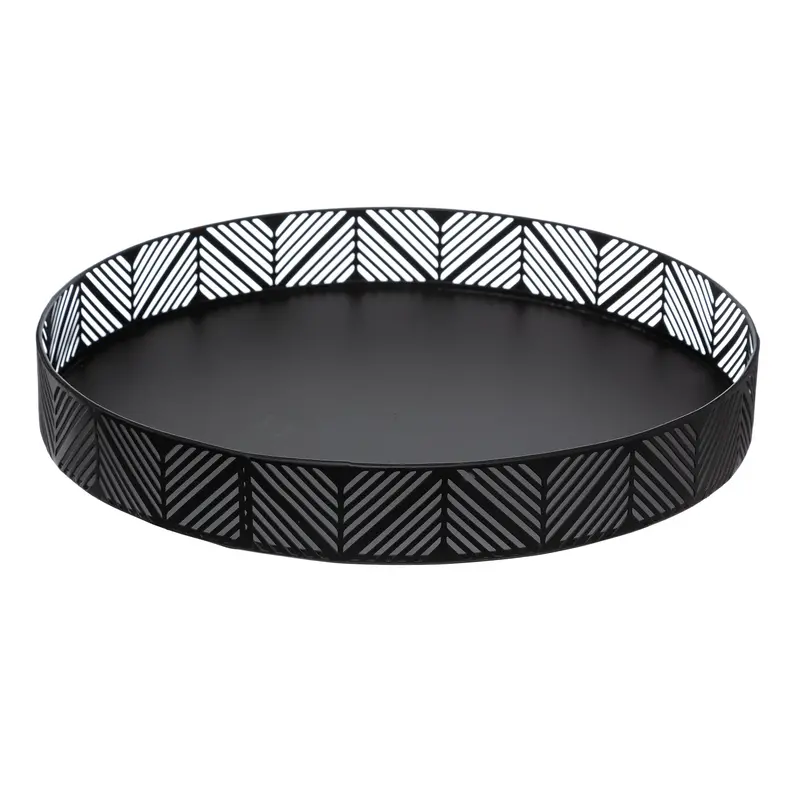 Black Gourmet Serving Tray By Secret De Gourmet 1