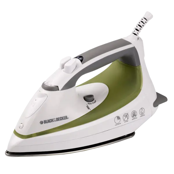 Black+Decker F1060 Steam Advantage Iron – Stainless Steel Soleplate 1