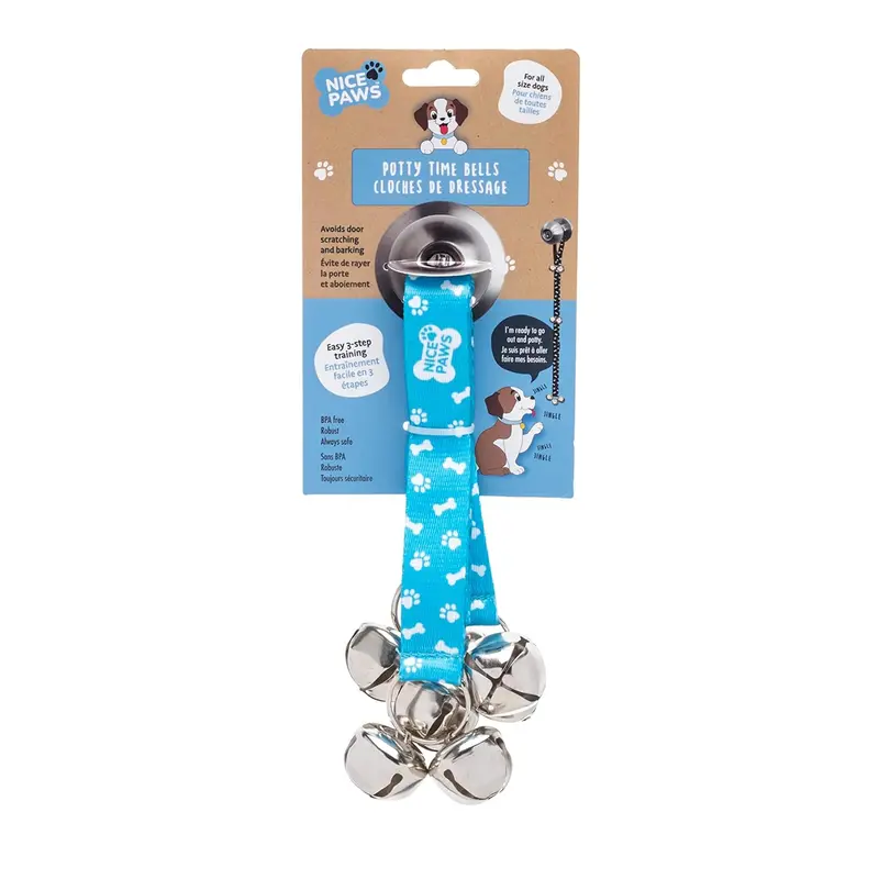 Blue Potty Training Bells For Dogs – Nice Paws 1
