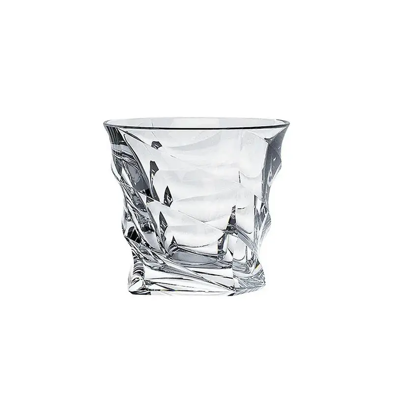 Bohemia Casablanca Crystal Whiskey Tumbler Set (6-Piece, 300Ml, Clear) 1