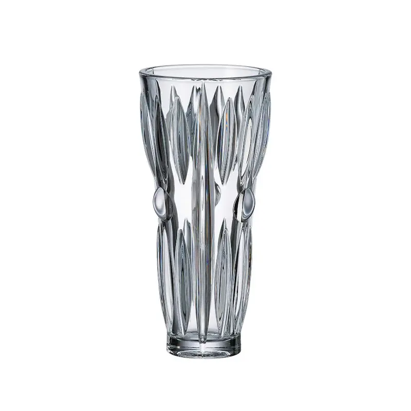 Bohemia New Nova Pluto Clear Crystal Vase (28Cm) 1