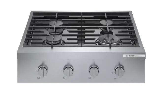 Bosch 800 Series 30-Inch Professional Gas Rangetop – Rgm8058Uc 1