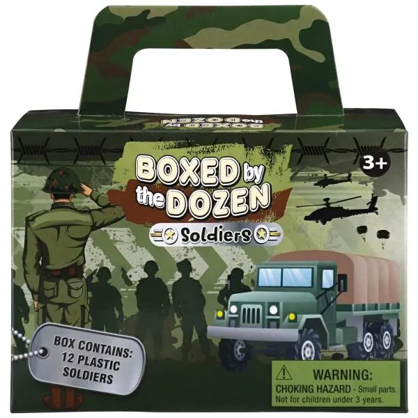 Boxed Soldiers Figurine Set – 12-Piece Collection 1