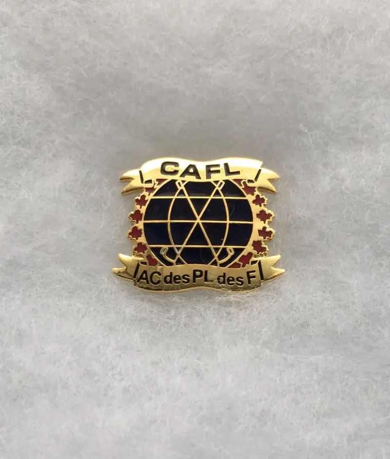 Cafl Crest Lapel Pin – Canadian Armed Forces Language School 1
