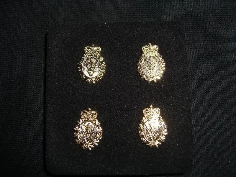 C&E Branch Shirt Studs – Matching Uniform Fasteners For Officers 1