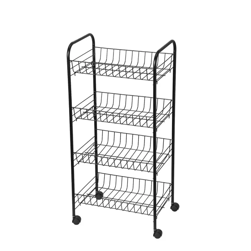 Ch Black 4-Tier Adjustable Vegetable Rack 1