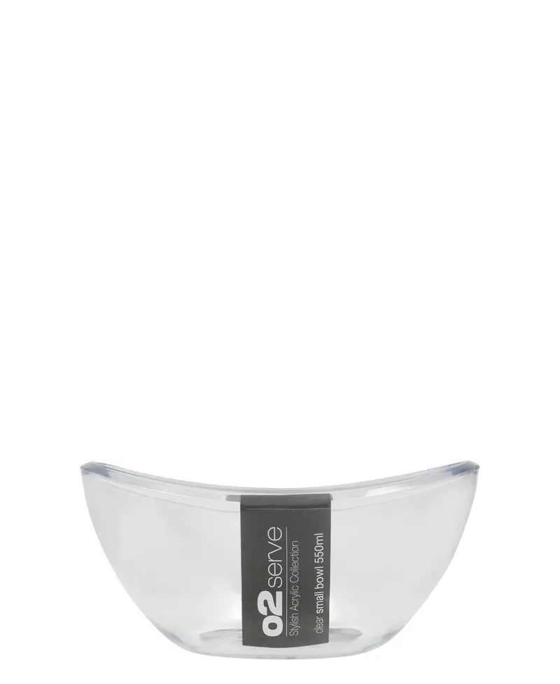 Clear 550Ml Oven-Safe Serving Bowl – O2 Small Multi-Use Dish 1