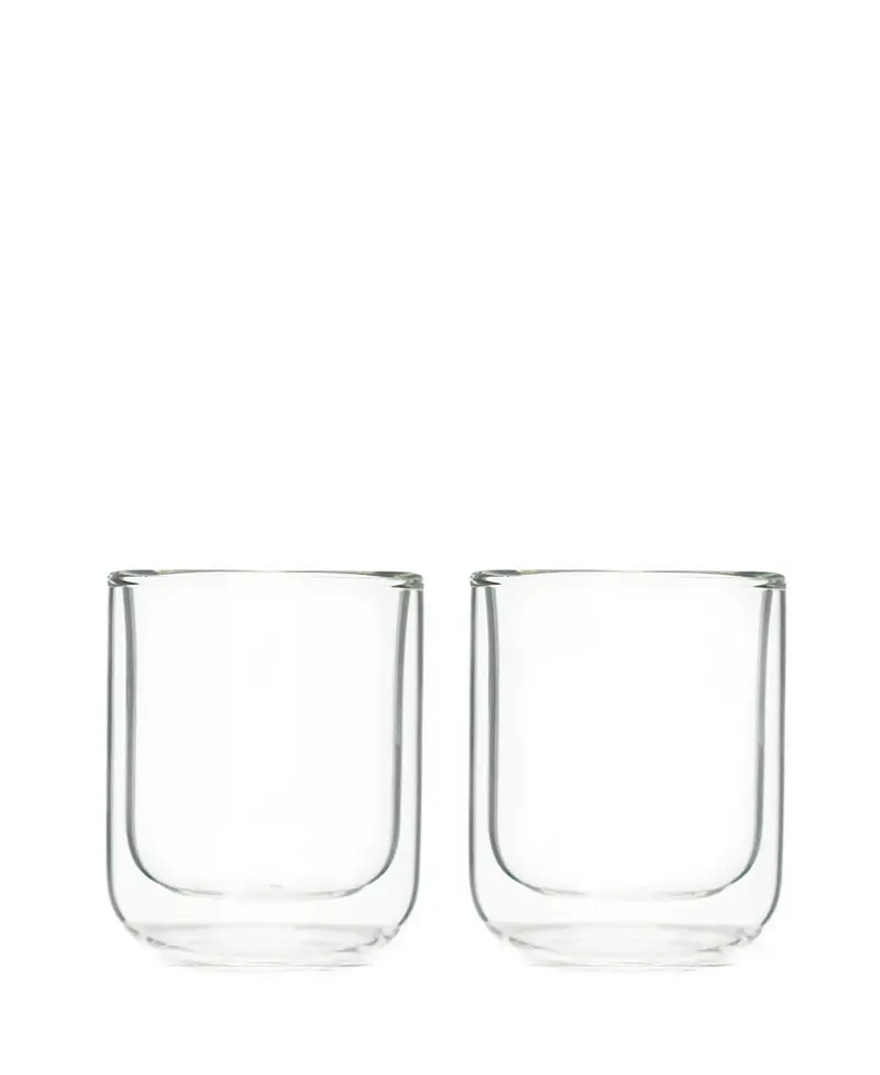 Clear Double-Wall Espresso Mug Set (60Ml X 2) – Viva Scandinavian 1