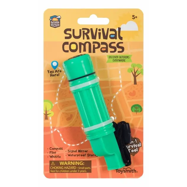 Compact Survival Compass With Directional Accuracy 1