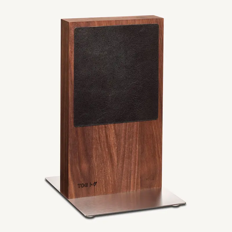 Compact Wooden Knife Block For Small Kitchens 1