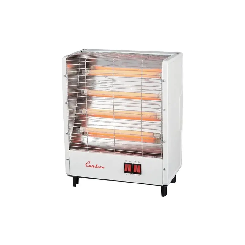 Condere 4-Bar White Electric Radiant Heater 1