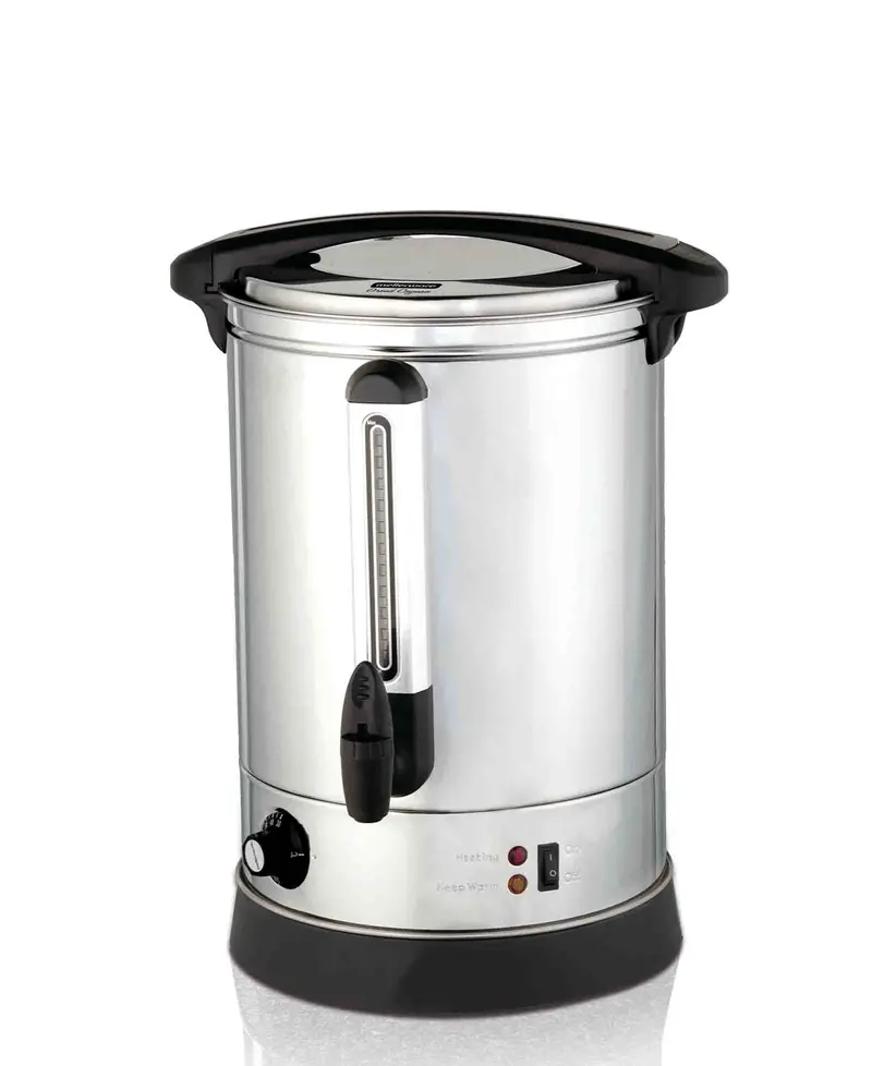 Cth 20-Liter Stainless Steel Urn – Premium Silver 1