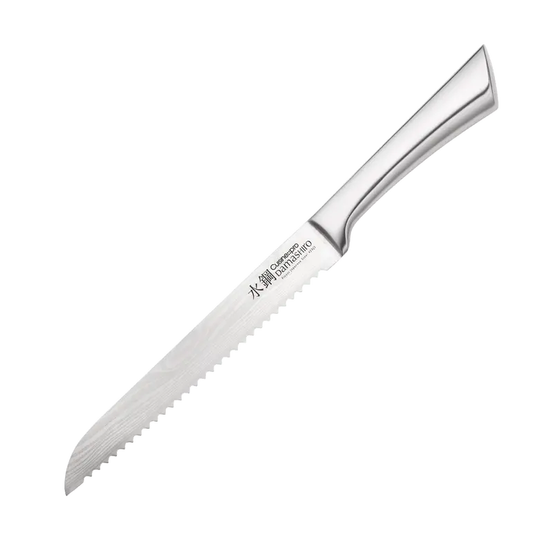 Cuisine::Pro Damashiro Bread Knife – 8-Inch Serrated Stainless Blade 1