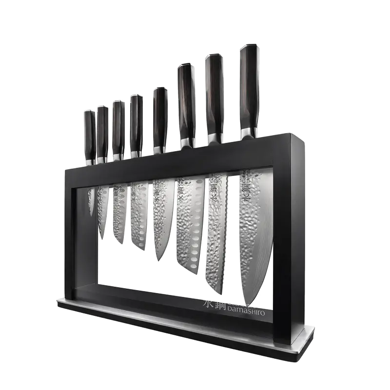 Cuisine::Pro® Damashiro Emperor® Hisa 9-Piece Knife Block 1