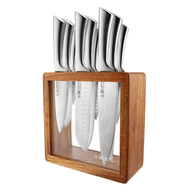Cuisine::Pro Damashiro Hiryu 10-Piece Premium Knife Block 1