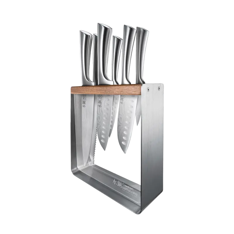 Cuisine::Pro® Damashiro® Kinzoku 7-Piece Knife Block 1