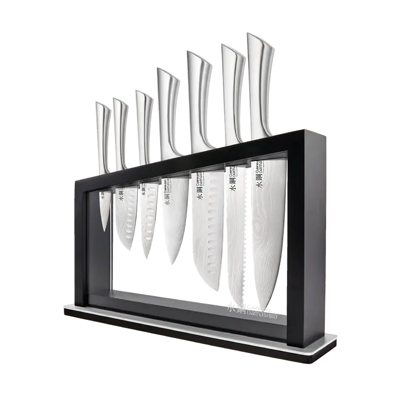 Cuisine::Pro Damashiro Satori 8-Piece Balanced Knife Block 1