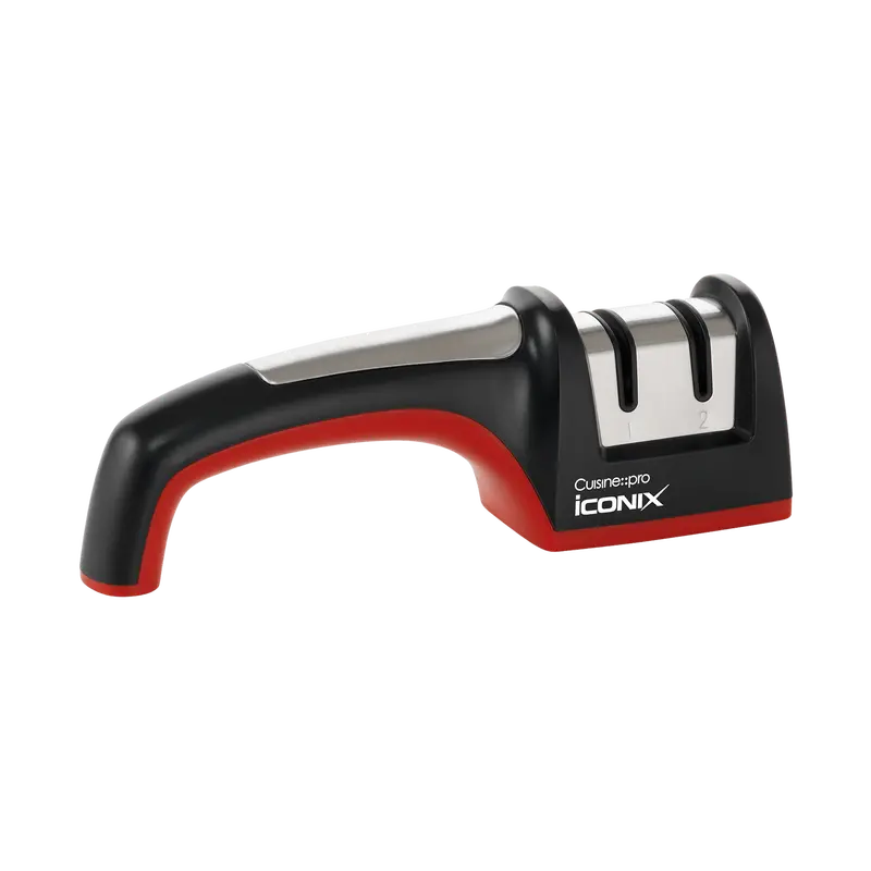 Cuisine::Pro® Iconix® 2-Stage Diamond Knife Sharpener – Coarse & Fine Grit 1