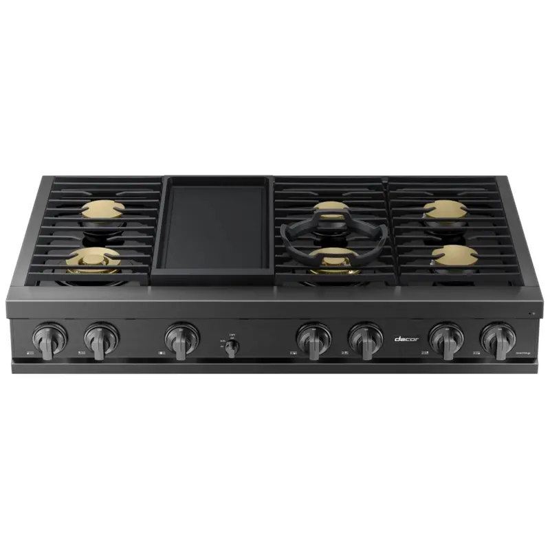 Dacor Dtt48T963Gm 48-Inch Gas Cooktop – Professional-Grade Open-Box Unit 1