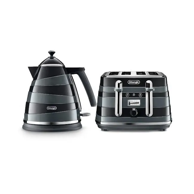 Delonghi Avvolta Class Black Breakfast Set For Compact Kitchens 1