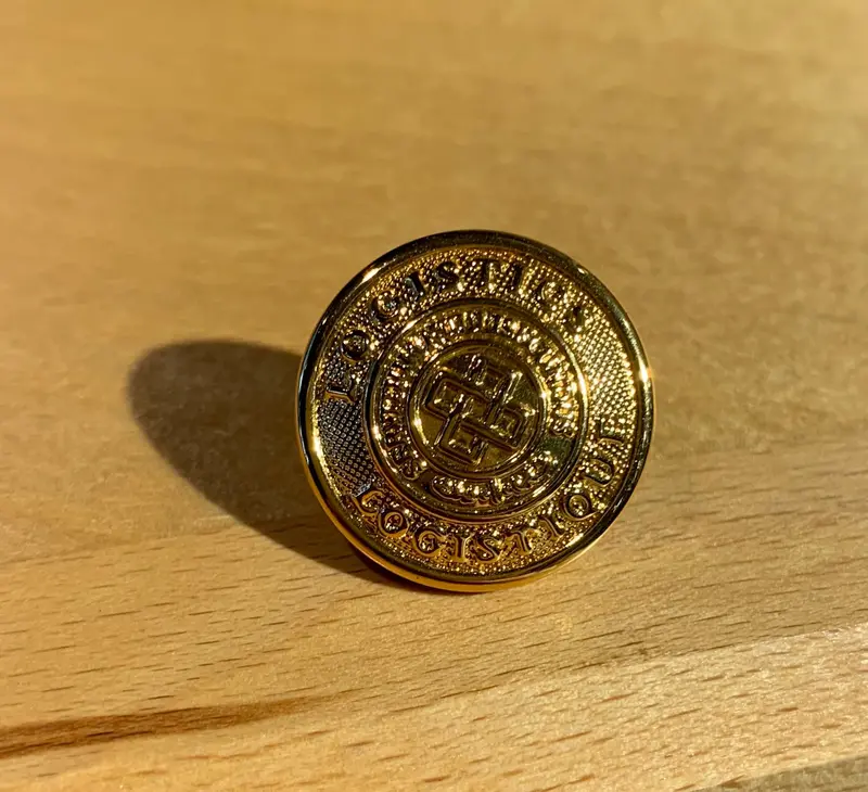 Deu Logistics Button Set – Formal Uniform Detailing 1