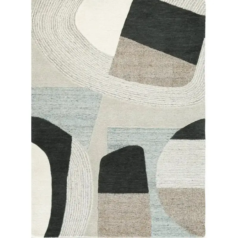Edrickhill Minimalist Area Rug – Clean Lines And Neutral Palette 1