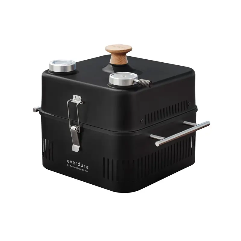Everdure Cube 360 Portable Charcoal Bbq With 3-Piece Tool Kit – Black 1