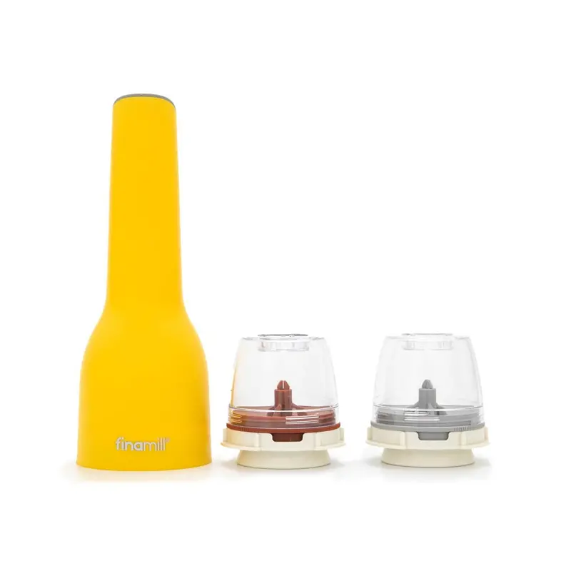 Finamill Rechargeable Coffee Grinder – Canary Yellow 1