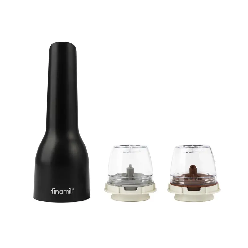 Finamill Rechargeable Coffee Grinder – Midnight Black 1