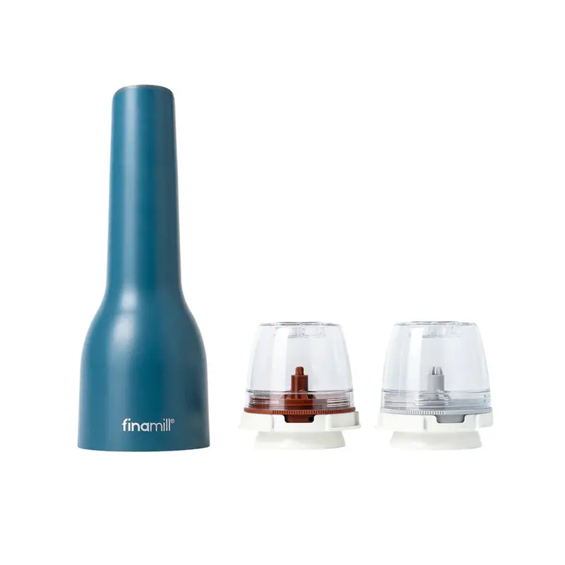 Finamill Rechargeable Coffee Grinder – Ocean Blue 1