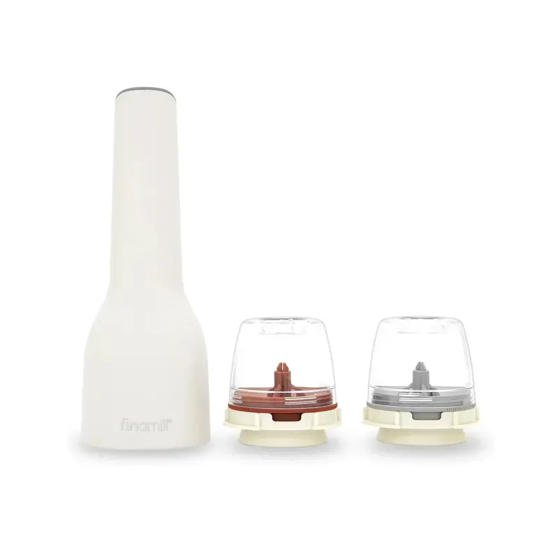 Finamill Rechargeable Coffee Grinder – Soft Cream 1