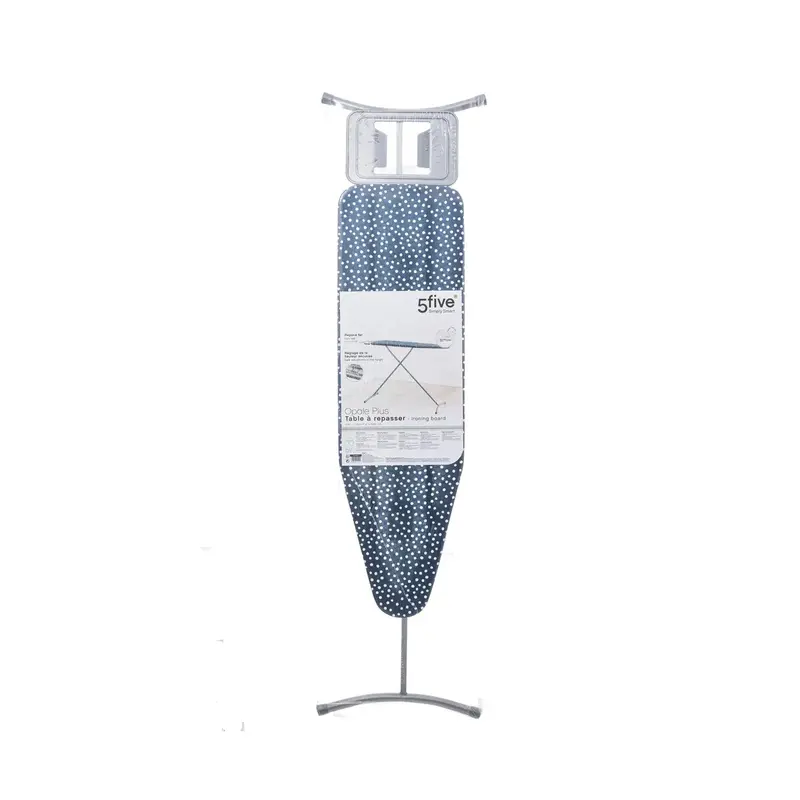 Five Opal Collection Ironing Board – 130 X 42 Cm, Soft Blue Finish 1