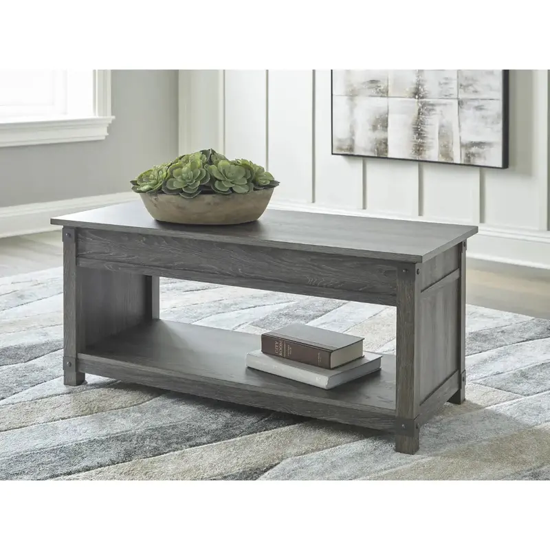 Freedan Adjustable Lift-Top Cocktail Table 1