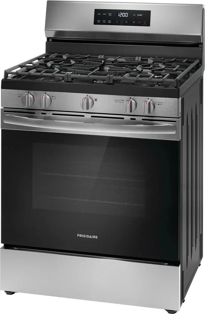 Frigidaire Fcrg3062As 30-Inch Stainless Steel Gas Range With Precision Cooking 1