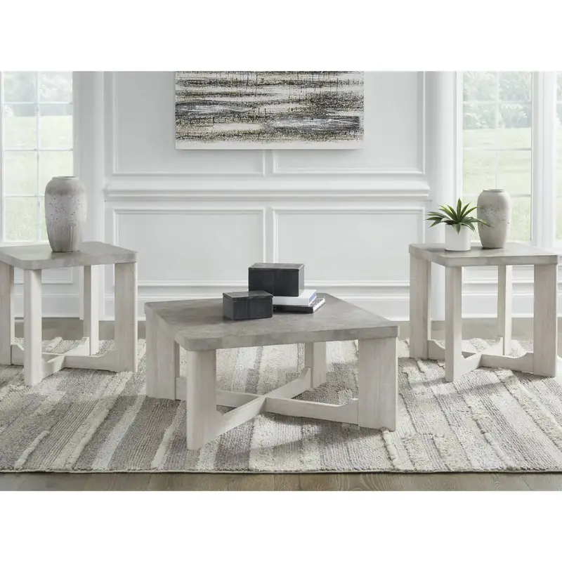 Garnilly Transitional Occasional Table Set 1