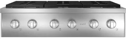 Ge Café 36" Commercial-Style Gas Rangetop – Stainless Steel 1