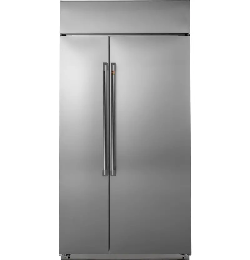 Ge Café 48-Inch Built-In Stainless Steel Side-By-Side Refrigerator – Csb48Wp2Ns1 1