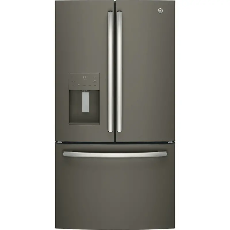Ge Gfe26Jmmes 25.5 Cu. Ft. French-Door Refrigerator – Premium Slate Finish 1