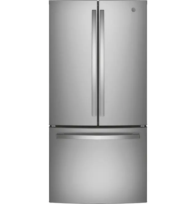 Ge Gwe19Jylfs 18.6 Cu. Ft. Energy Star Counter-Depth French-Door Refrigerator – Fingerprint-Resistant Stainless Steel 1
