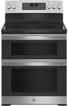 Ge Jbs86Spss 30-Inch Stainless Steel Freestanding Electric Double Oven Convection Range 1