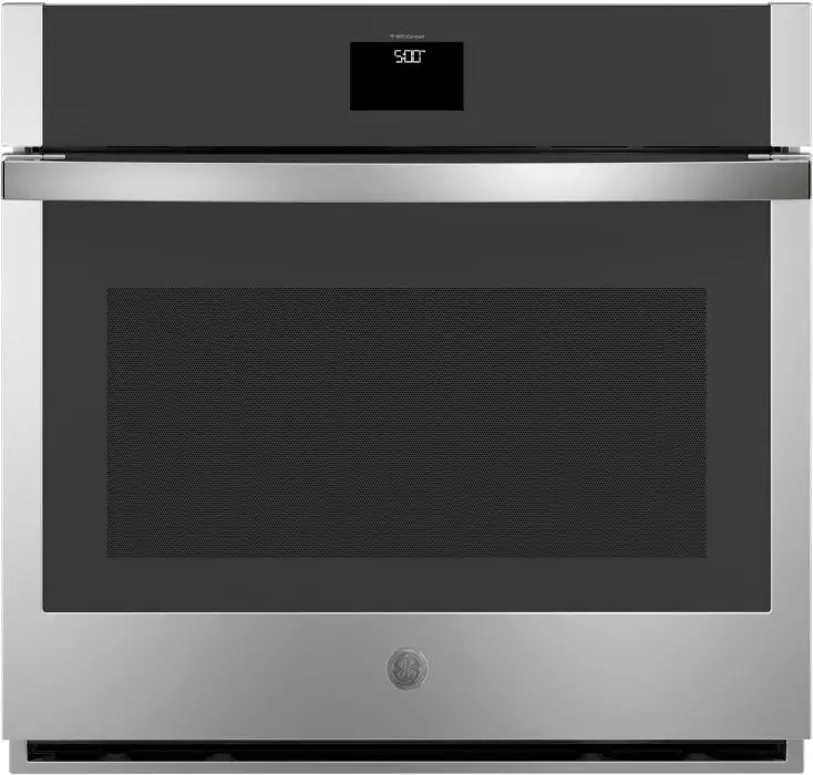Ge Jts5000Svss 30-Inch Stainless Steel Smart Built-In Self-Cleaning Convection Wall Oven With Air Fry & No-Preheat Capability 1
