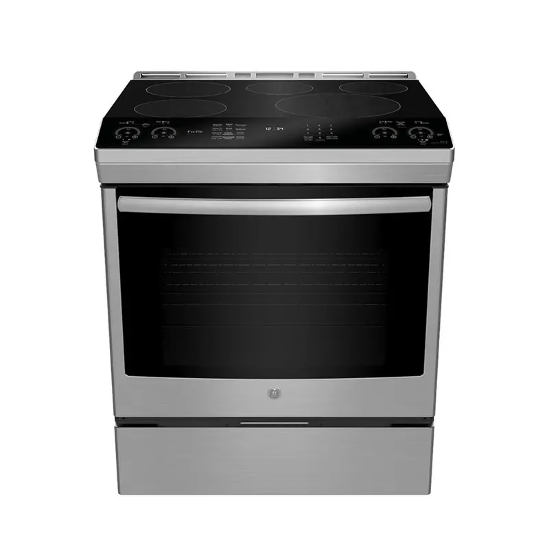 Ge Profile 30-Inch Slide-In Induction Range With No-Preheat Air Fry – Stainless Steel 1